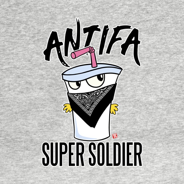 ANTIFA SUPER SOLDIER by TeeLabs